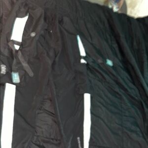 Men's Black and White Jacket